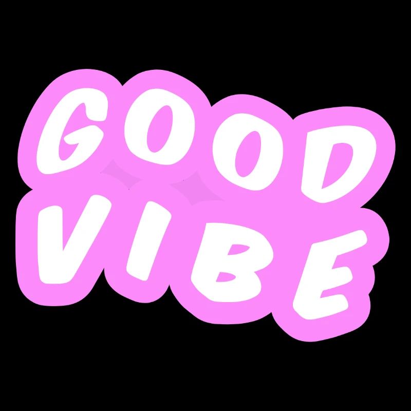 Good Vibe Pastel Pink