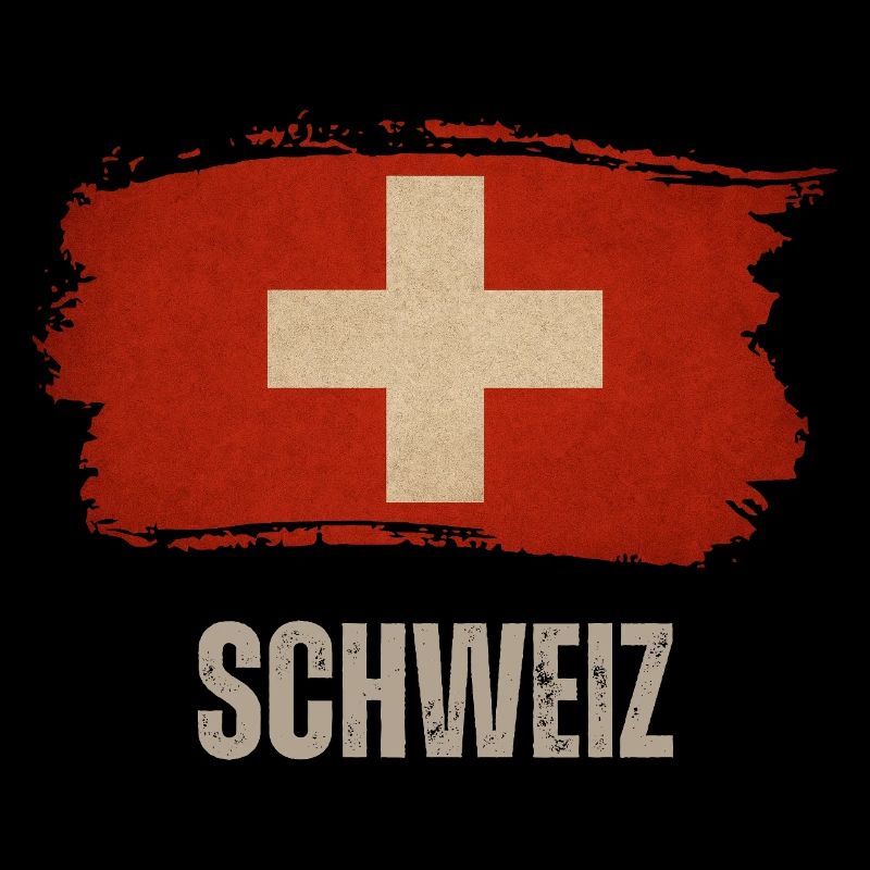 Drapeau de la Suisse, j’adore la Suisse