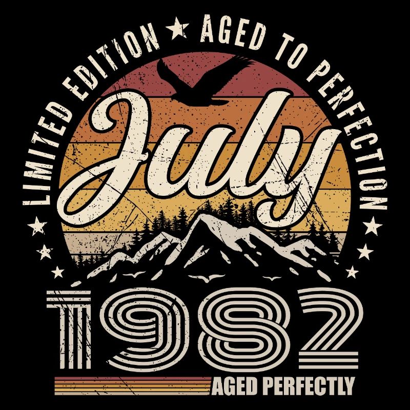 Juli 1982 Geschenk zum 43. Jahrestag Juli 1982