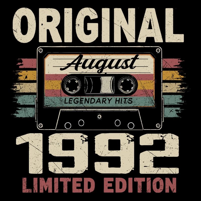 August 1992 August 1992 Geschenk August 1992 August 1992