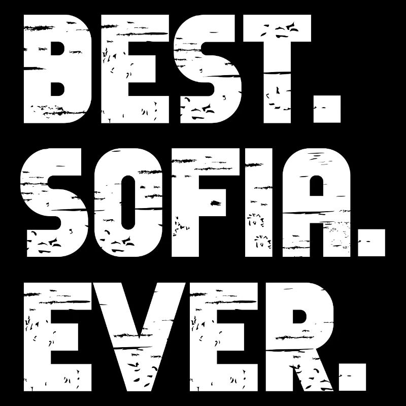 Meilleur Sofia Jamais Cadeau Rétro Dire Anniversaire
