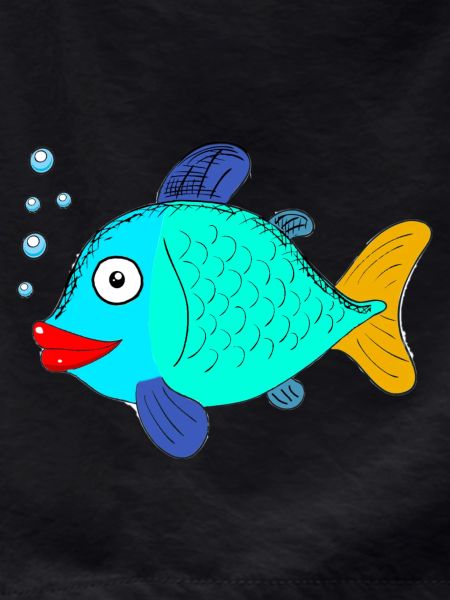 fish with blubber bubbles