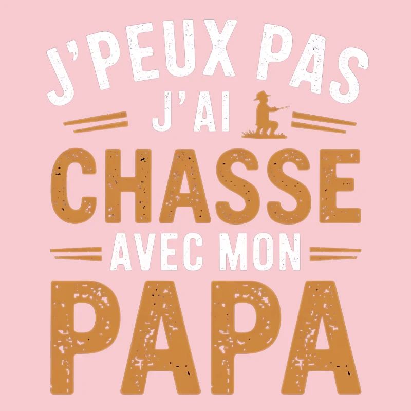 chasse avec mon papa