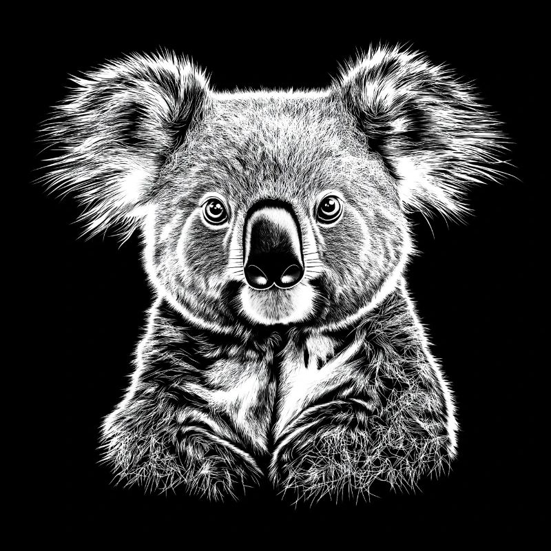 Koala Portrait Koala Bear Australia Animals