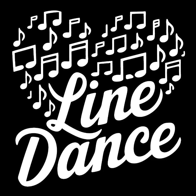 Line Dance Tanzen mit Liebe und dem Herzen