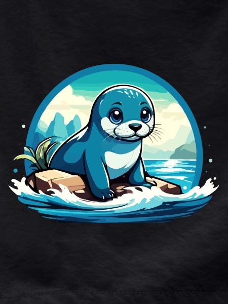Seal on rocks