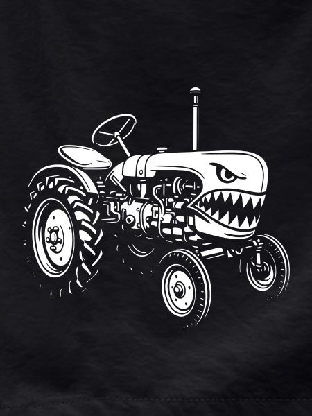 Shark Tractor Attack