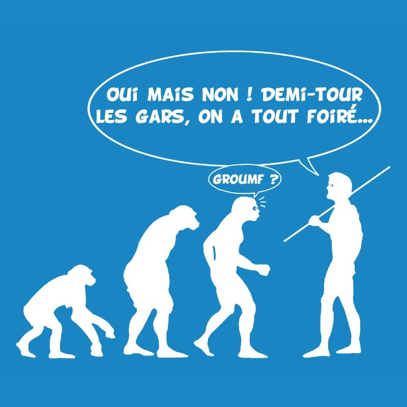 Evolution error (white)
