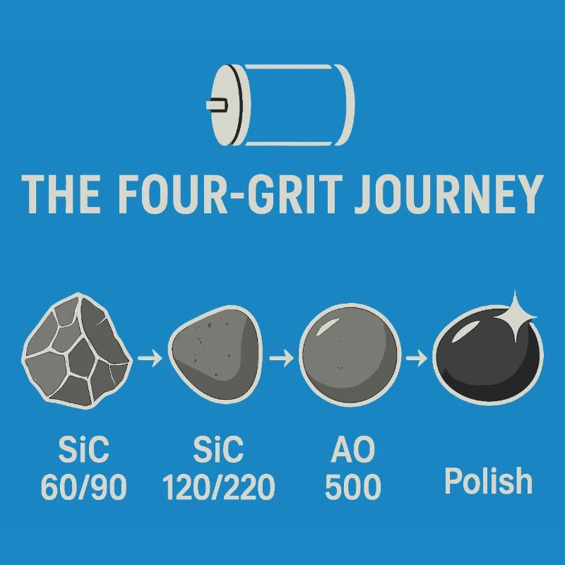 The four-step grinding process
