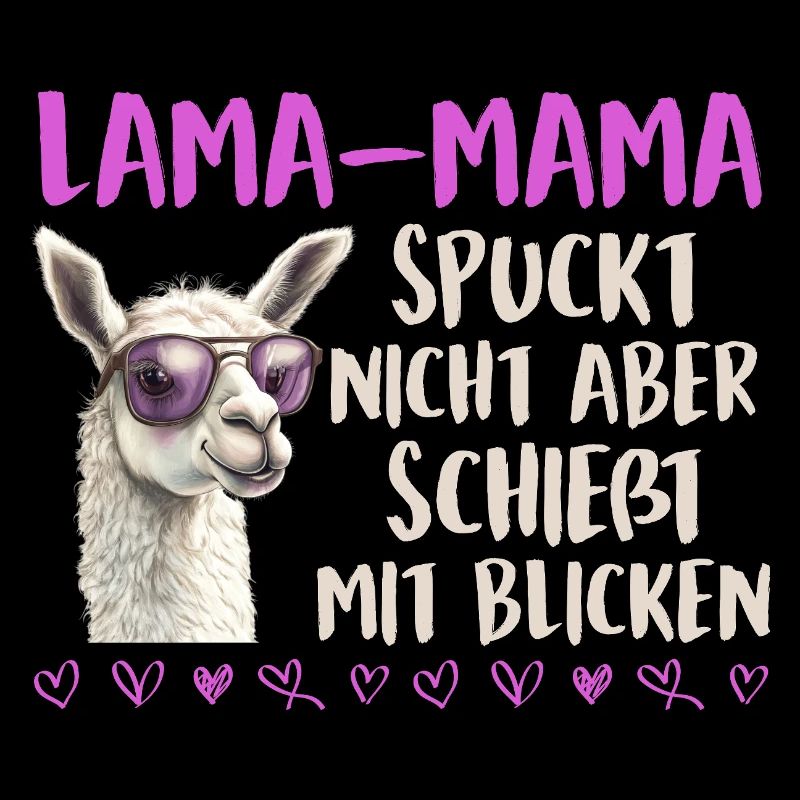 Bientôt maman LLAMA MAMAN NE CRACHE PAS REGARDS