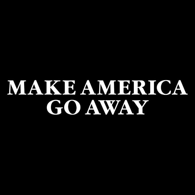 LASS AMERIKA VERSCHWINDEN.