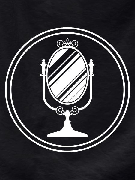 Mirror Icon Silhouette