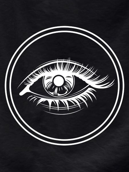Eye symbol eyelashes