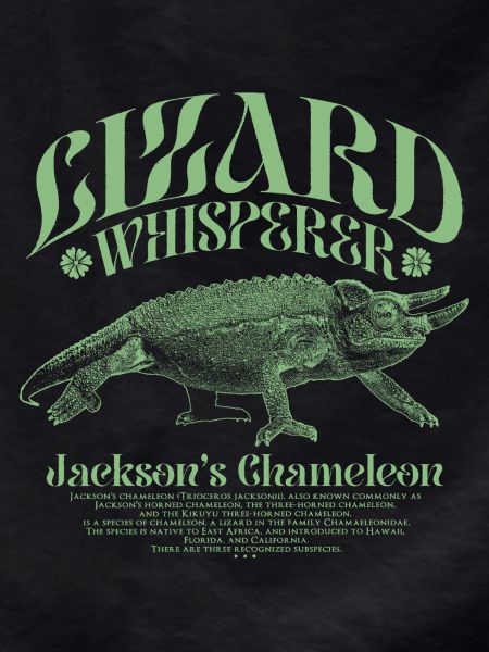 Jackson's Chameleon Lizard Whisperer