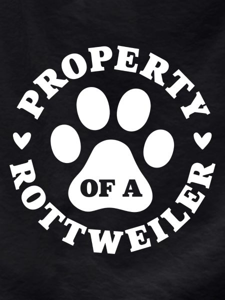 Eigentum eines Rottweilers