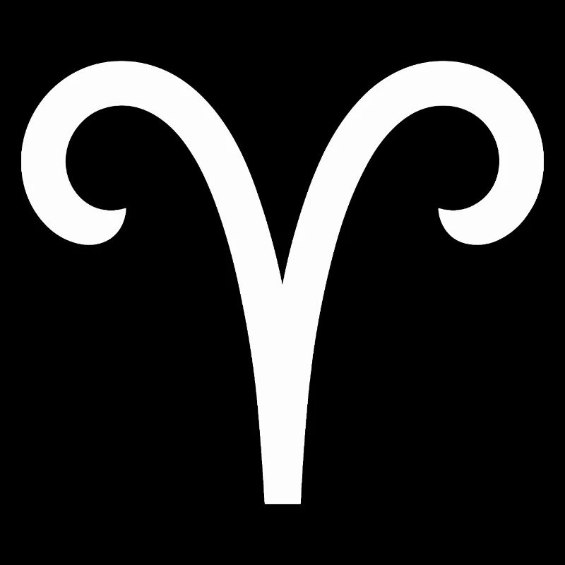 Widder Sternzeichen Symbol Aries Horoskop Widder