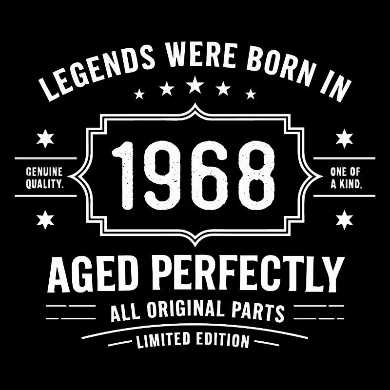 Original 1968 Vintage | Geburtstagsgeschenk 1968