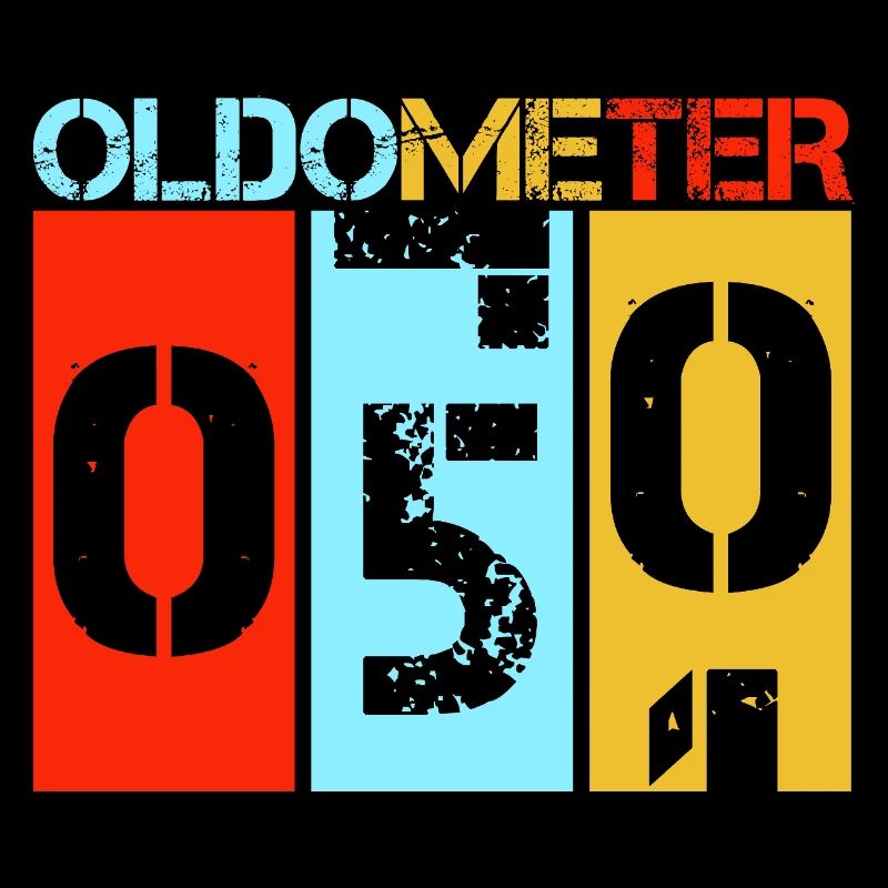 50e anniversaire de l’Oldometer 50 Vintage Retro