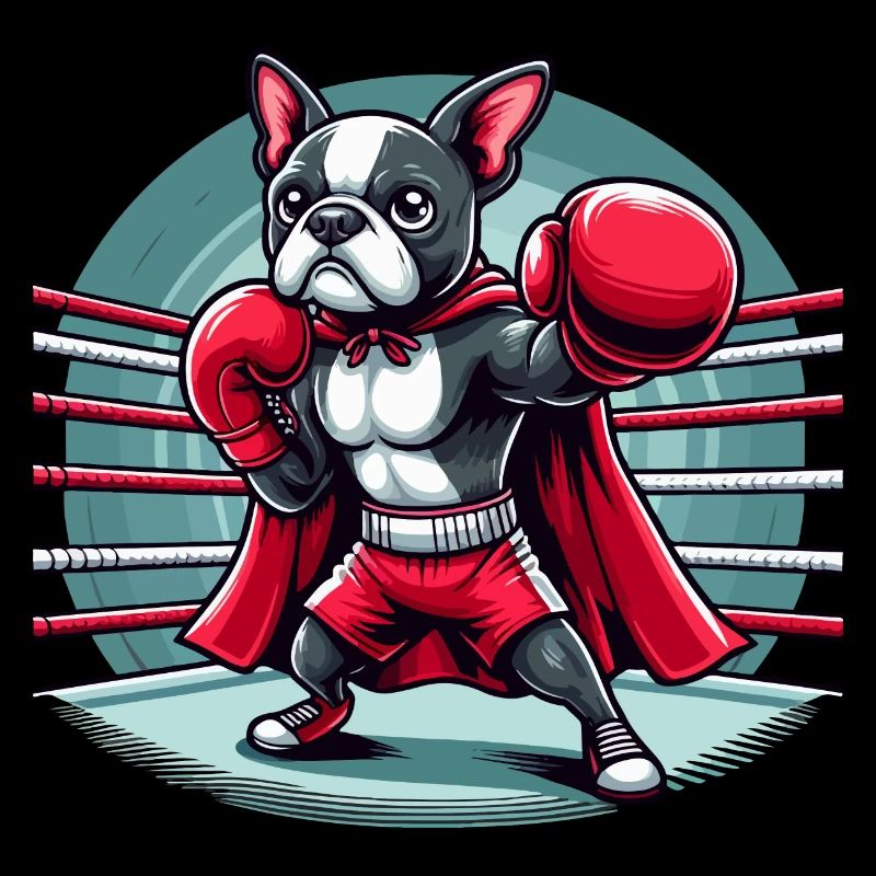 Boxe canine