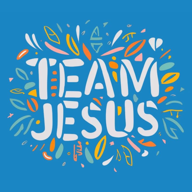 Ich bin Jesus – bunte Botschaft