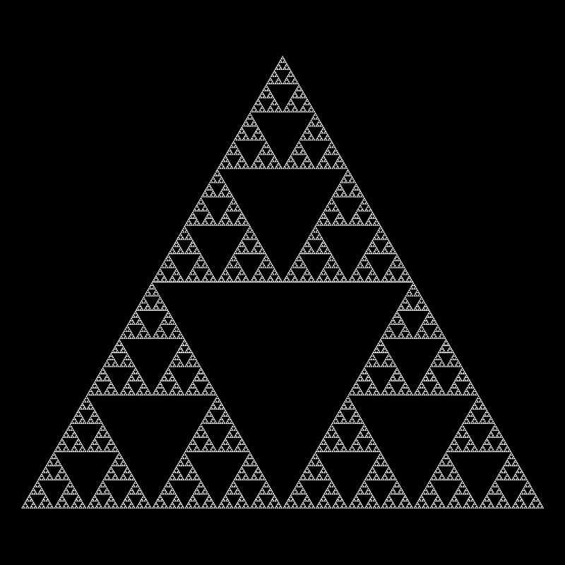 Sierpinski Dreieck Sierpinski Dichtung Sierpinski
