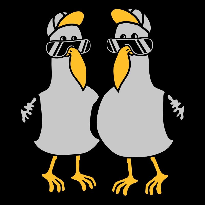 2 Möwen Team Freunde