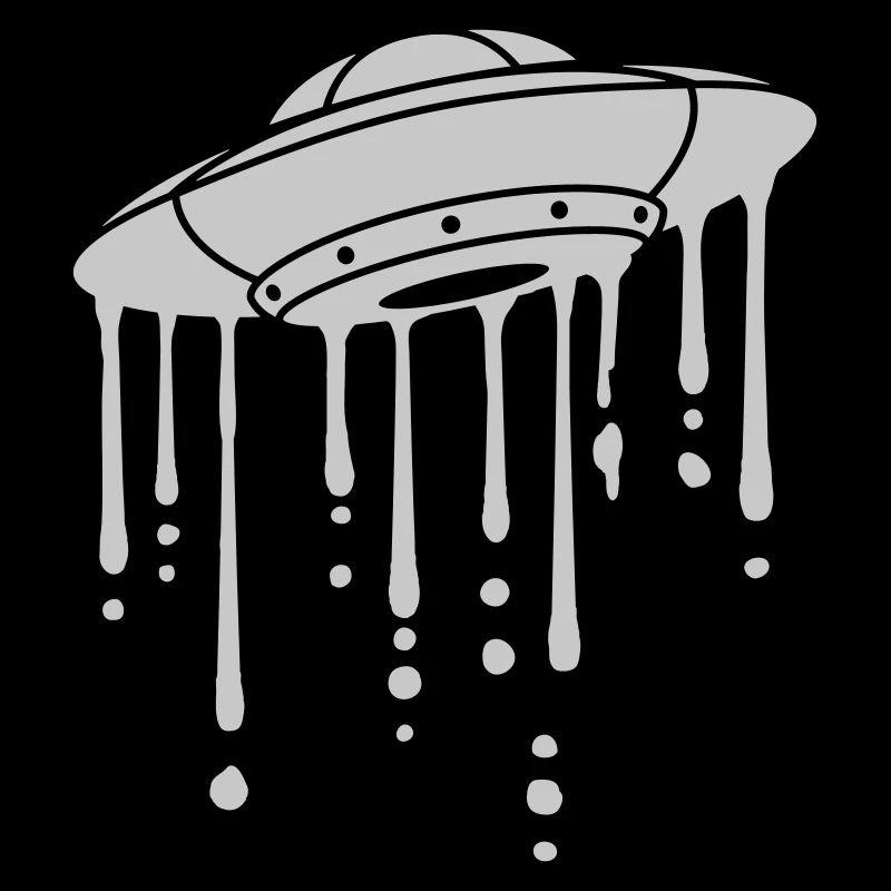 UFO Graffiti Drops Slime