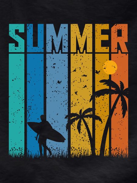 Summer Vibes Surfer
