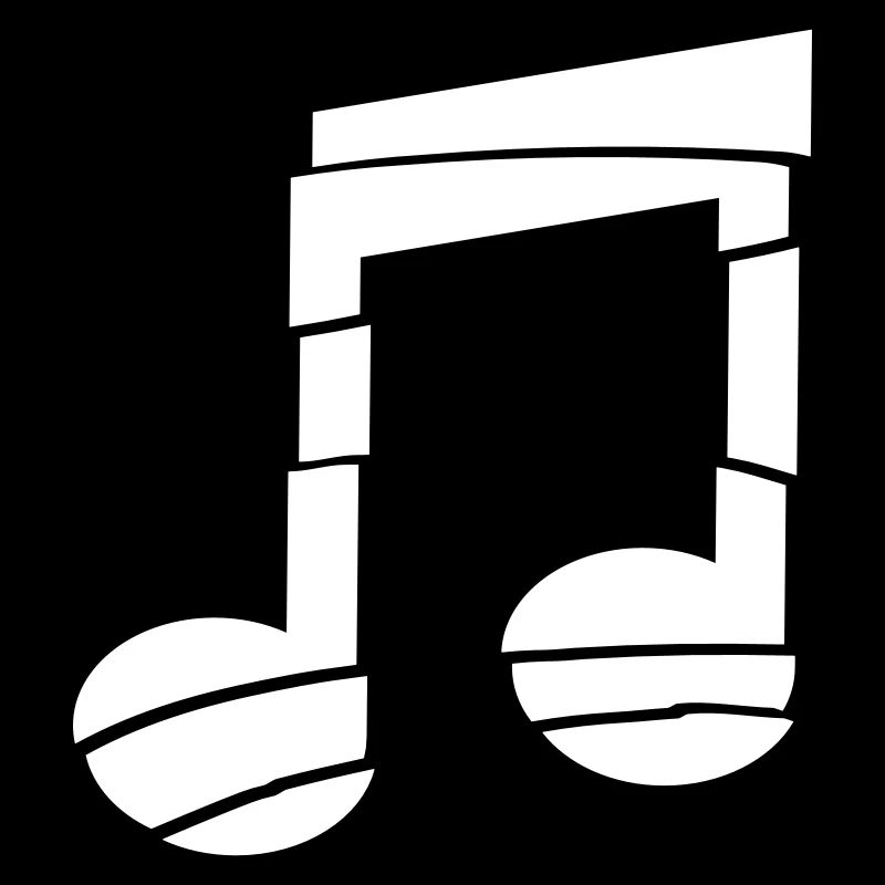 Note de musique Grooves Stripe Techno Party Note de musique