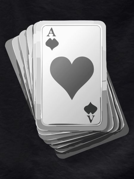 Cards black/white