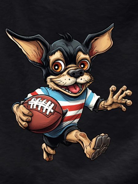 Rugby player Chihuahua