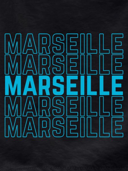Marseille Outlined Repeat Neon Blue