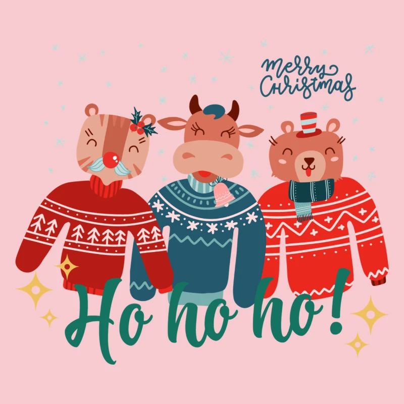 Laid de Noël Pull - Joyeux Noël