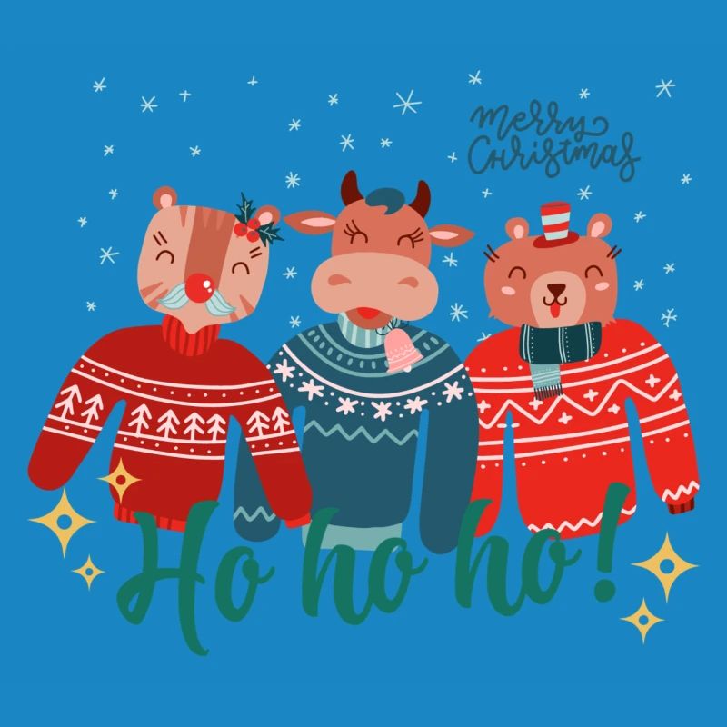 Laid de Noël Pull - Joyeux Noël