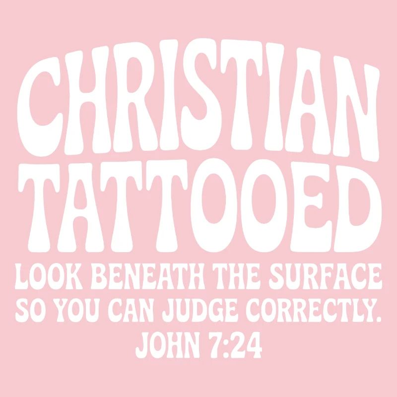 Un look tatoué chrétien sous la surface