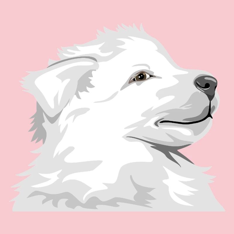 Chiot blanc