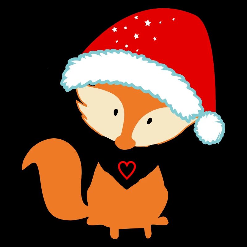 Christmas Fox Child