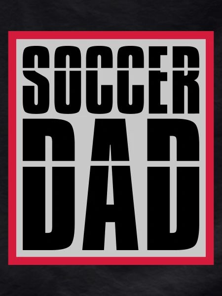 Cool Soccer Dad Logo