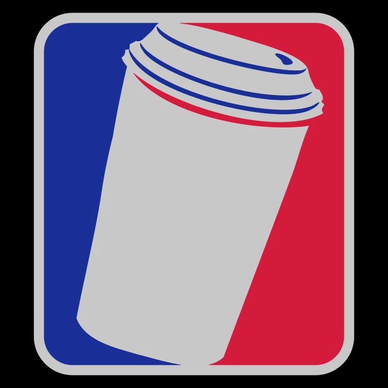 Tasse à café rouge bleu
