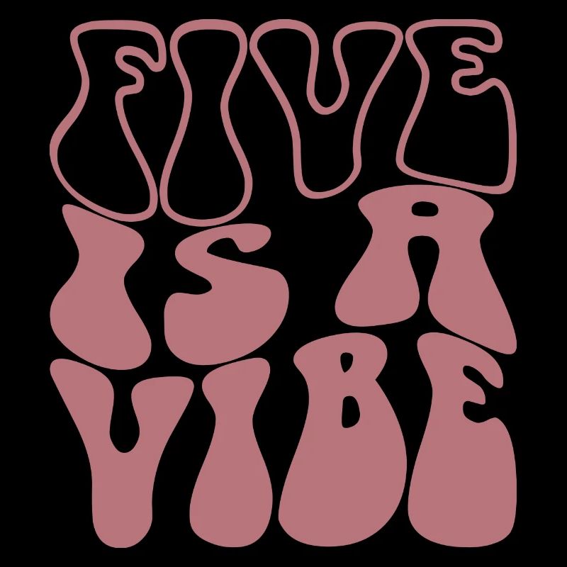 Five Is A Vibe, 5 ans, enfants de 5e anniversaire