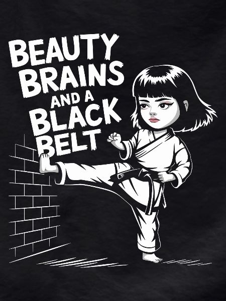 Elegance meets black belt