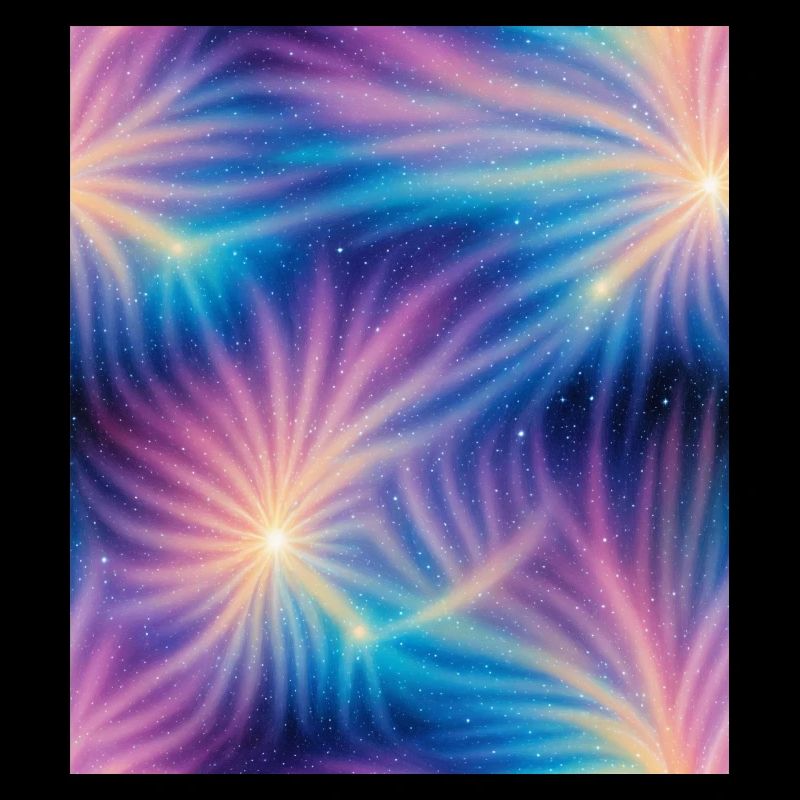 Bunte kosmische Explosionen