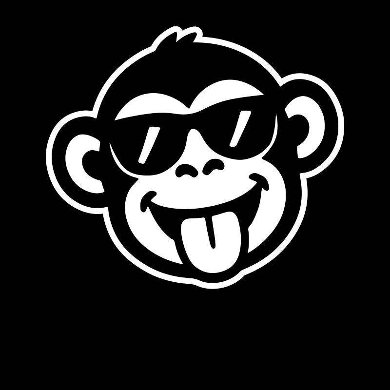 Monkey Cool Funny