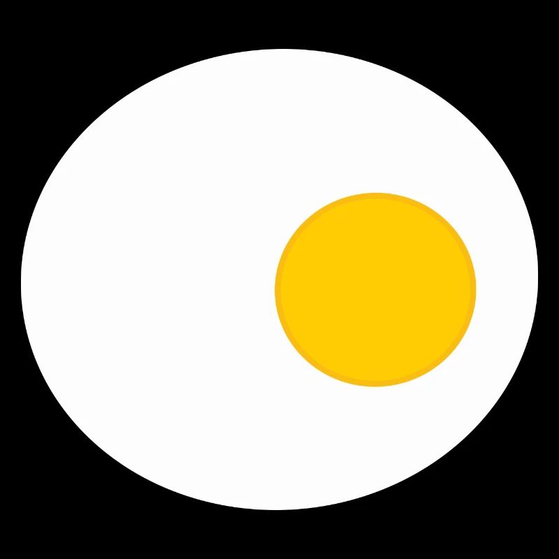 Spiegelei, Ei, Eier, T-shirt, Schürze Kostüm