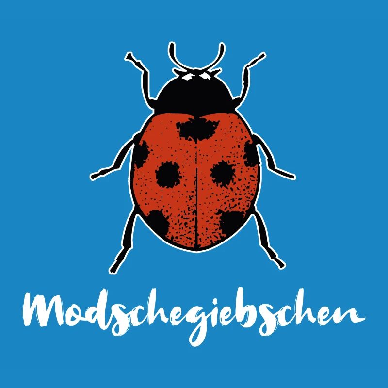 Modschegiebchen Marienkäfer Sächsisch Geschenk
