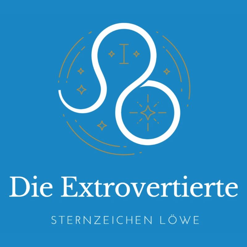 Leo Extrovert Logo Sternzeichen