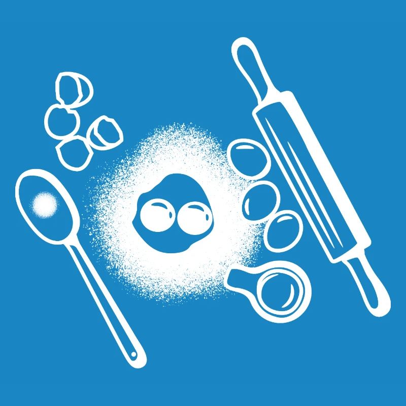 Dessin des ingrédients de cuisson
