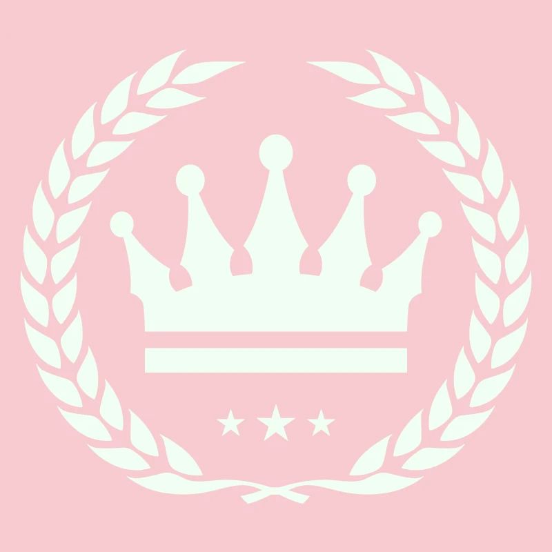 Conception de l’emblème du feuillage de la couronne