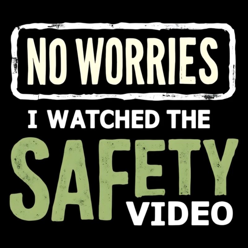 Kein Stress Sicherheitsvideo Meme