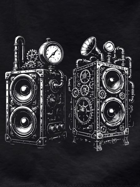 Steampunk Gear Speakers